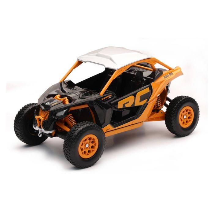 Can-am Maverick Turbo Orange Black 1:18 Scale Model Toy